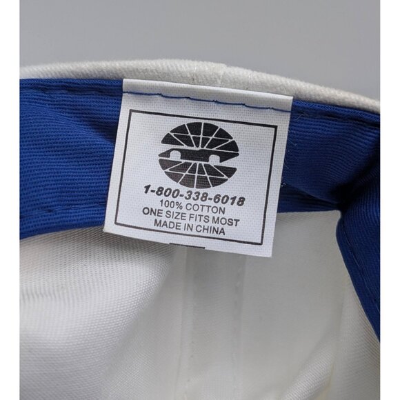 Kentucky Speedway Hat Strap Back Adjustable Cap NASCAR Sparta Racing Flag Blue - Picture 5 of 5